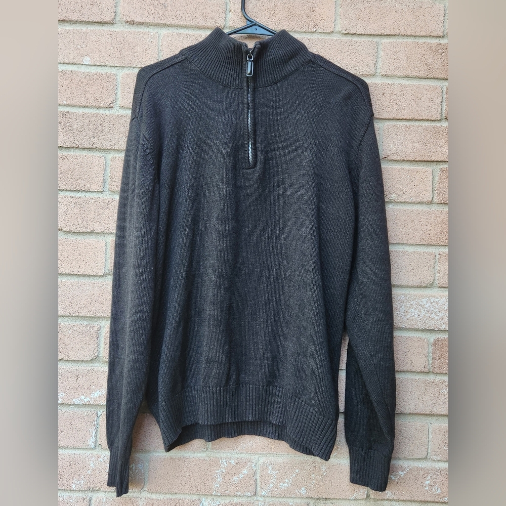 Oscar de la Renta Pullover Male Size Large Gray